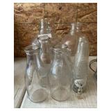 Lot of Evansville, IN Milk Bottles & More