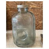 Vintage Camp Minnow Glass Trap