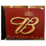 Budweiser Metal Sign