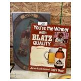 2 Cardboard Beer Display Signs