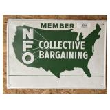 Vintage Metal Farm Sign