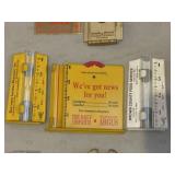 3 Metal Advertisement Rain Catchers