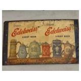 Edelweiss Light Beer Metal Sign