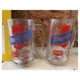 2 Vintage Sterling Beer Mugs