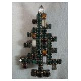 Vintage Weiss Christmas Tree Brooch