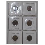 6 Collectible Coins
