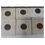 6 Collectible Coins
