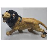 Vintage Chalk Lion Figurine