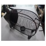 Large Metal Pig Candleholder