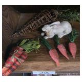 Rabbit & Carrot Dï¿½cor