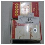 2 Asian Cigarette Boxes & Vintage Matchbooks