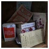 Lot of Old Cookbooks