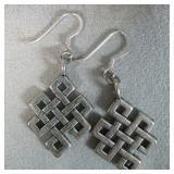 Sterling Silver Celtic Knot Earrings