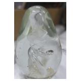 Hand Blown Ornate Paperweight