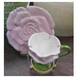 Ornate Cup & Saucer Set