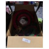 Lot of Holiday Wreaths