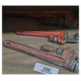 3 Rigid Pipe Wrenches