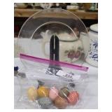 Crystal Plate & Eggs