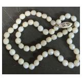 Hand Knotted Vintage Pearl Necklace
