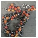 Sterling Silver Vintage Statement Necklace