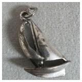 Sterling Silver Sailboat Pendant