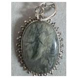 Sterling Silver Gemstone Pendant