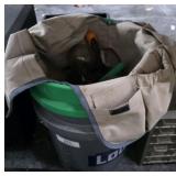 Bucket with Garden Tools