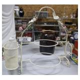 Vintage Ornate Metal Pie Holder