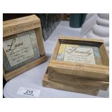 4 Life Blessings Wall Plaques