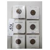 6 Collectible Coins