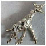 Vintage Giraffe Brooch