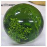 Hand Blown Ornate Paperweight