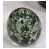 Hand Blown Ornate Paperweight