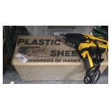 Heat Gun & Plastic Sheeting