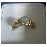 Wire Wrap Vintage Gemstone Ring