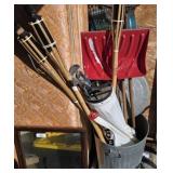 Golf Clubs Tiki Torches