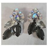 Vintage Austrian Crystal Earrings
