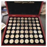 24K Gold & Silver Quarter Set