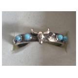 Vintage Southwest Design Turquoise Ring