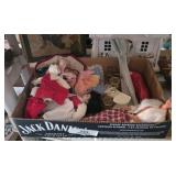 Flat of Collectible Barbies & Clothes
