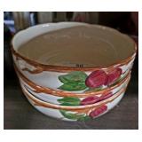3 Franciscan Bowls