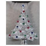 Vintage Christmas Tree Brooch