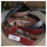 Leather Belts & Buckles