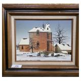 Signed Framed Canvas Artwork