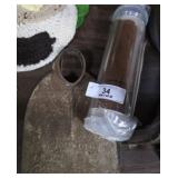 Primitive Hoe & Water Filter
