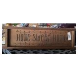Wooden Home Sweet Home Sign