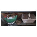 Grapevine & Wicker Basket