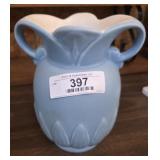 Red Wing Pottery Double Handle Vase