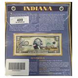 Indiana Colonized $2 Bill