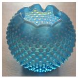 Large Fenton Ruffled Dish